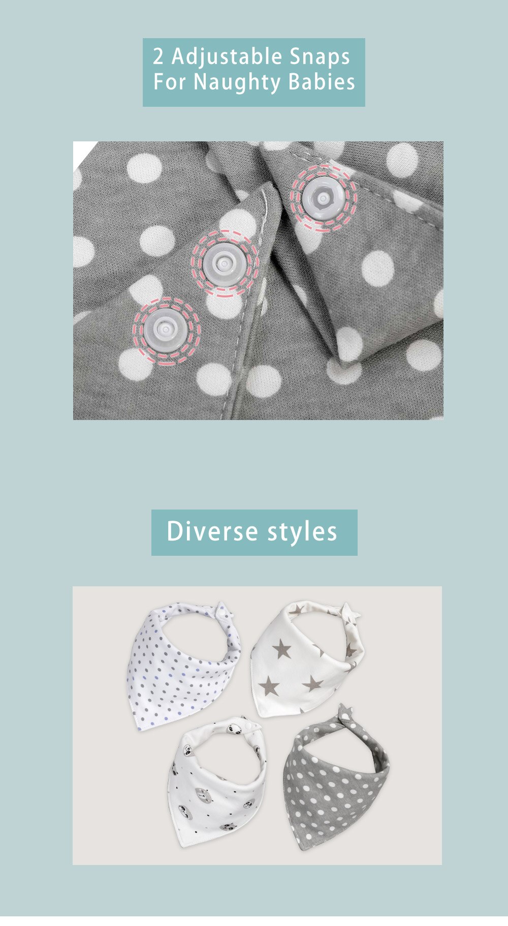 Organic Cotton Baby Bib