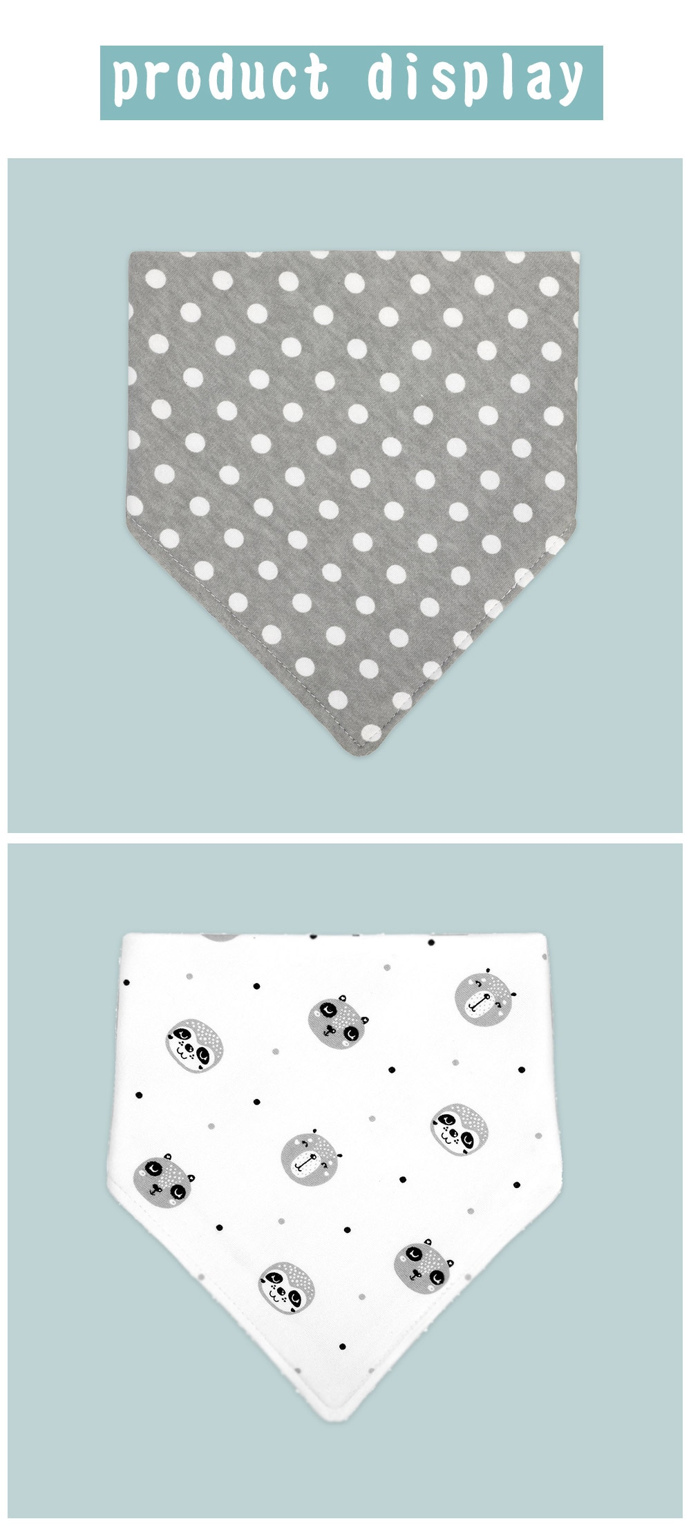 Organic Cotton Baby Bib