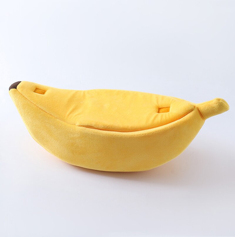 Banana Shaped Cat Bed