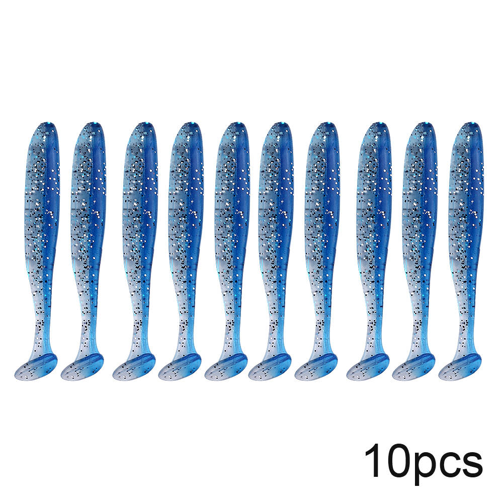 Soft Silicone Worm Lures Set