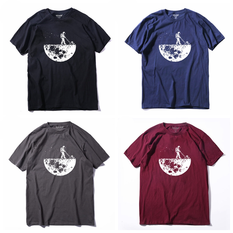 Men's Casual Cotton T-Shit with Print