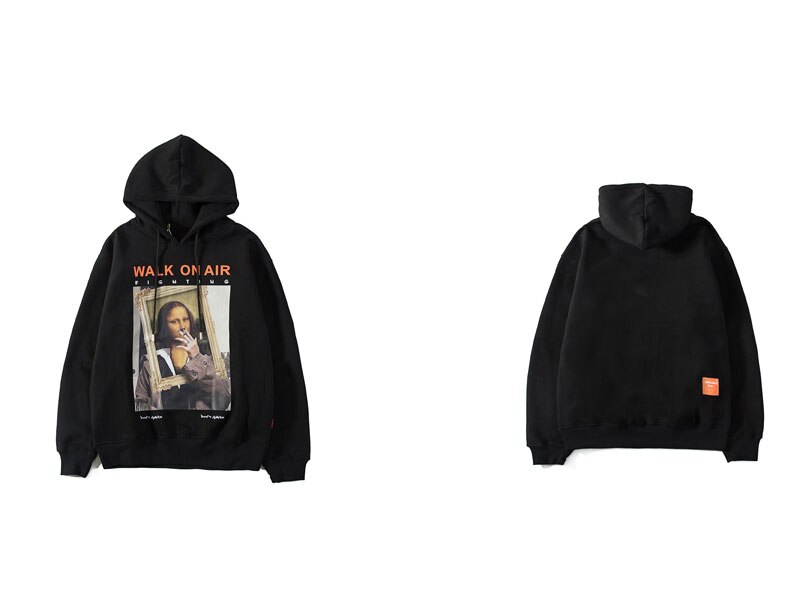 Fleece Men's Hoodie in Print Fleece Men's Hoodie in Print