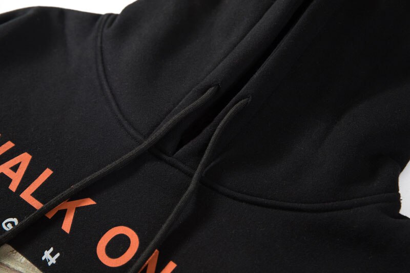 Fleece Men's Hoodie in Print Fleece Men's Hoodie in Print