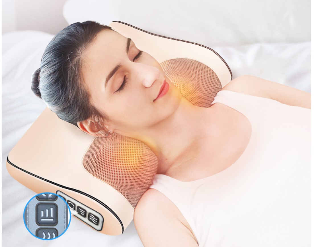 Infrared Heating Neck and Shoulder Massage Pillow Infrared Heating Neck and Shoulder Massage Pillow