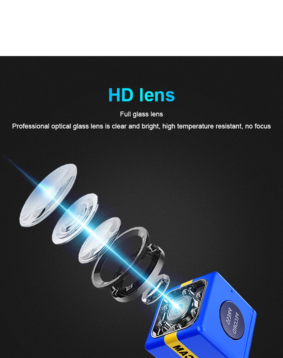 1080P HD Mini Camera with Night Vision and Motion Detection 1080P HD Mini Camera with Night Vision and Motion Detection