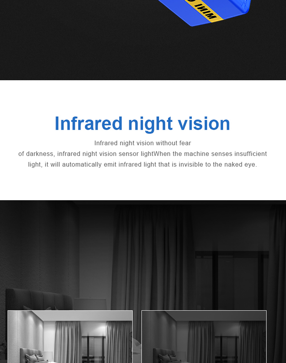 1080P HD Mini Camera with Night Vision and Motion Detection 1080P HD Mini Camera with Night Vision and Motion Detection