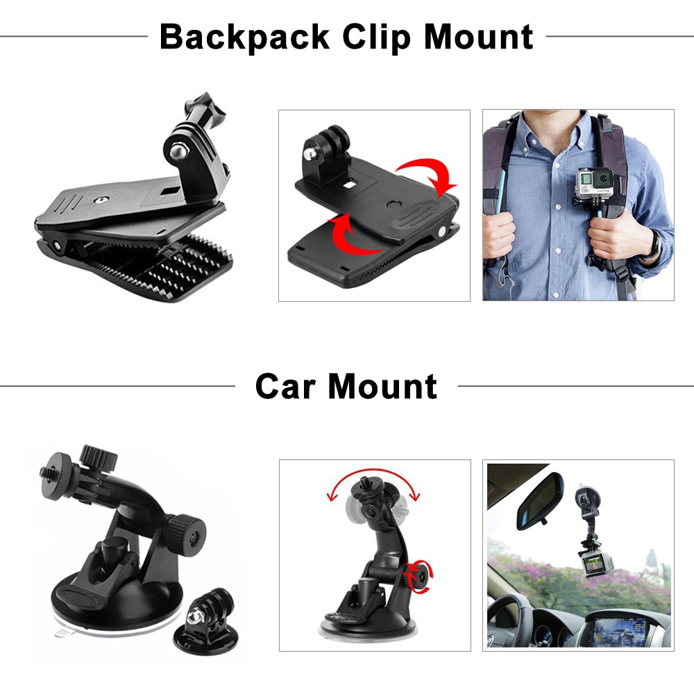 Action Camera Accessories Set for GoPro Hero