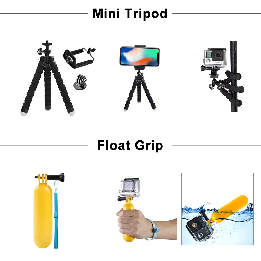 Action Camera Accessories Set for GoPro Hero
