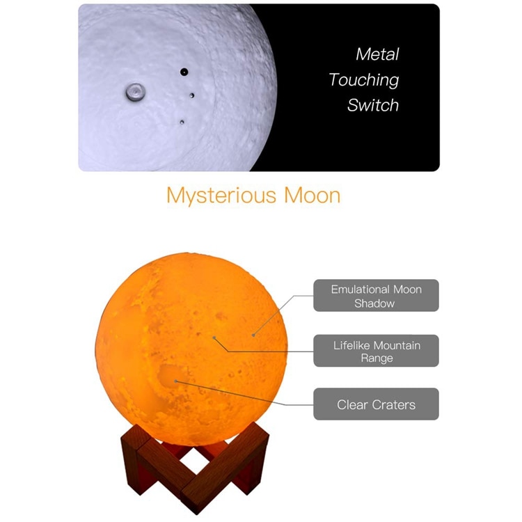 USB Full Moon Light Air Humidifiers USB Full Moon Light Air Humidifiers