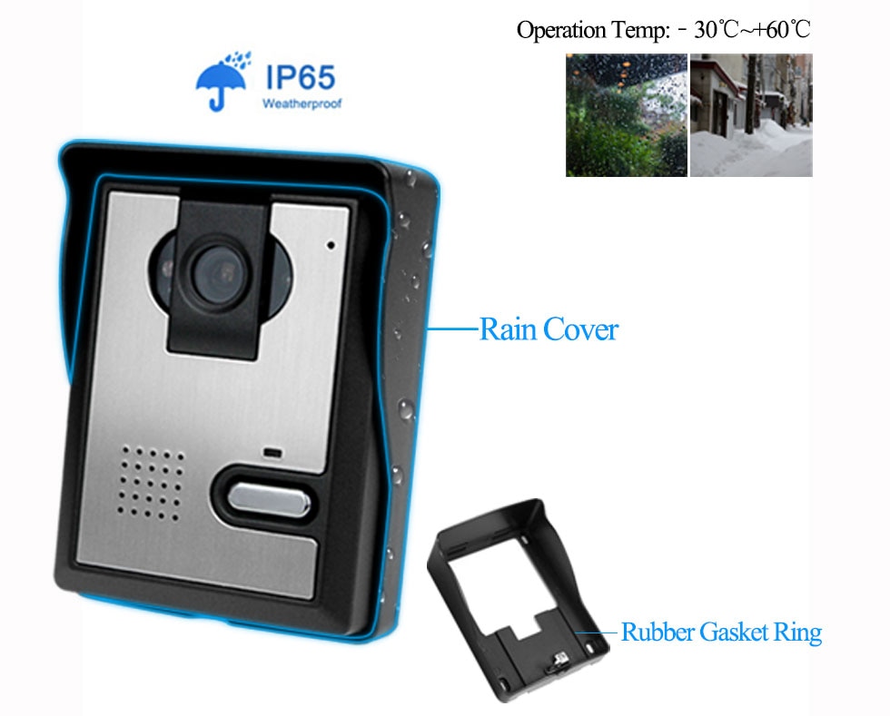 Waterproof Outdoor Video Doorbell System