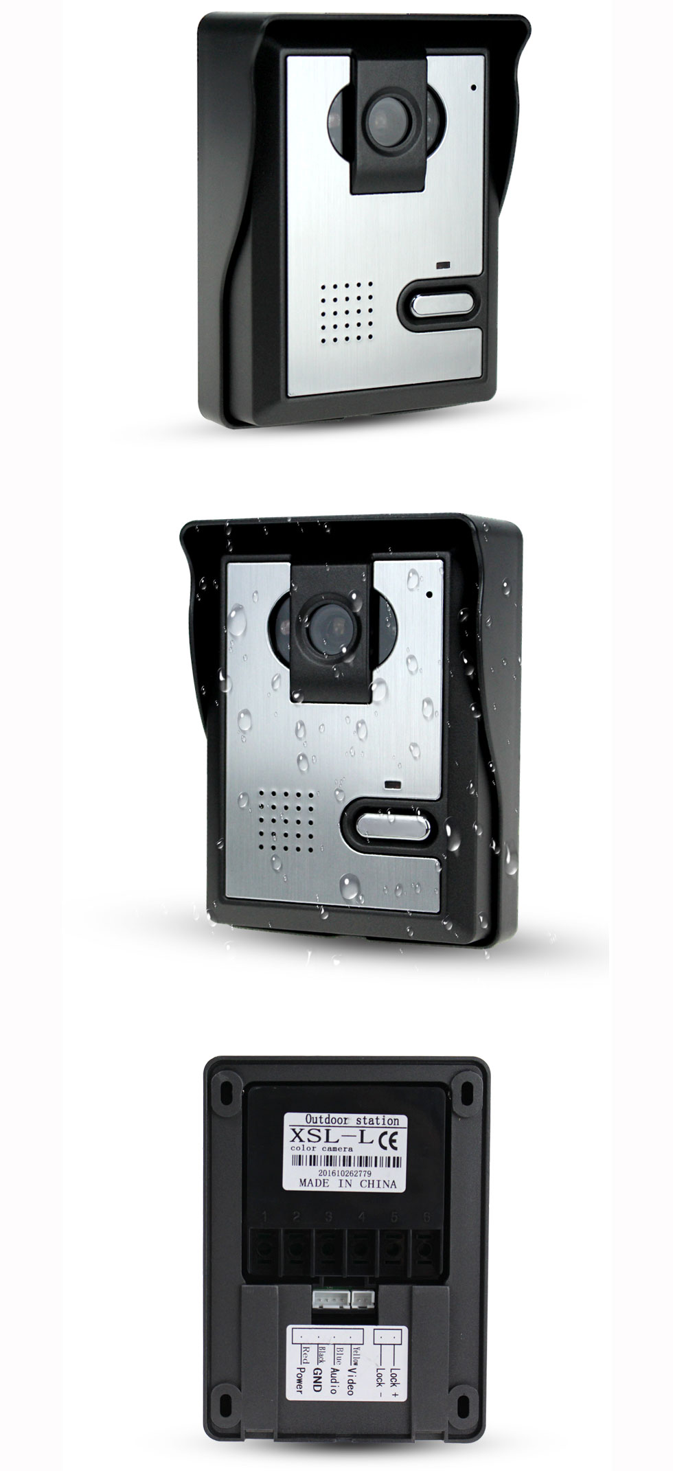 Waterproof Outdoor Video Doorbell System