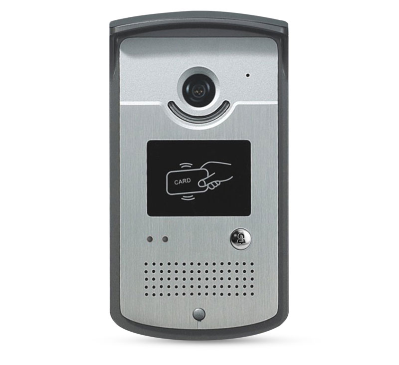 Wired Video Doorbell with CMOS Night Vision and Card Reader Wired Video Doorbell with CMOS Night Vision and Card Reader