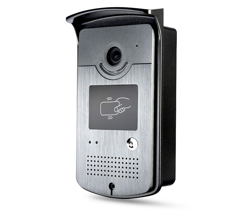 Wired Video Doorbell with CMOS Night Vision and Card Reader Wired Video Doorbell with CMOS Night Vision and Card Reader