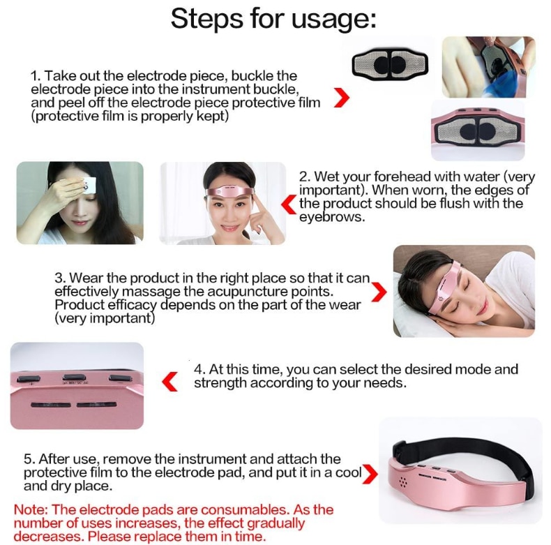 Insomnia and Headache Treatment Massager