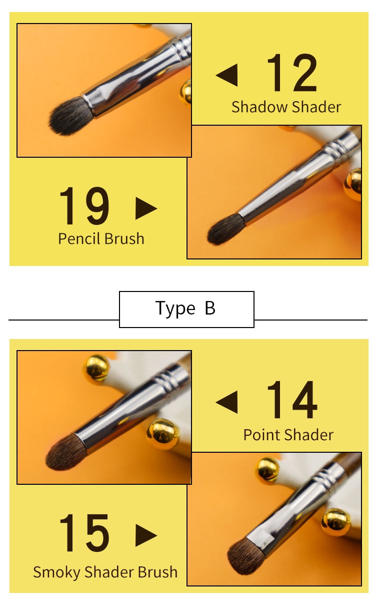 Ultra Soft Goat Hair Eye Makeup Brushes 6 Pcs Set Ultra Soft Goat Hair Eye Makeup Brushes 6 Pcs Set