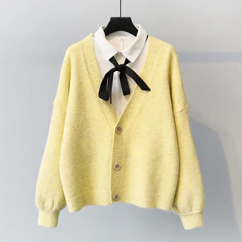 Women's Pastel Color Cardigan Women's Pastel Color Cardigan