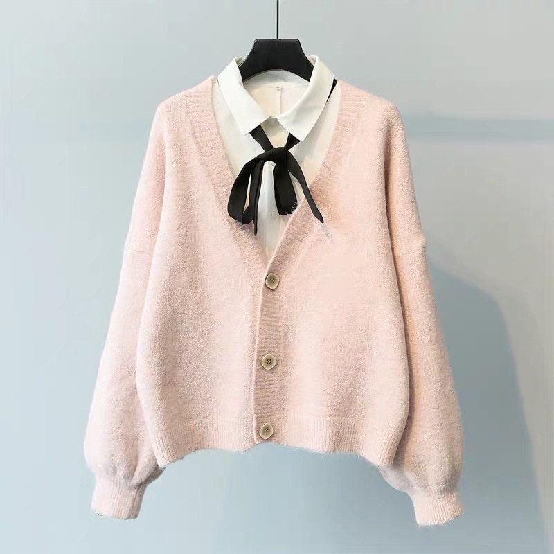 Women's Pastel Color Cardigan Women's Pastel Color Cardigan