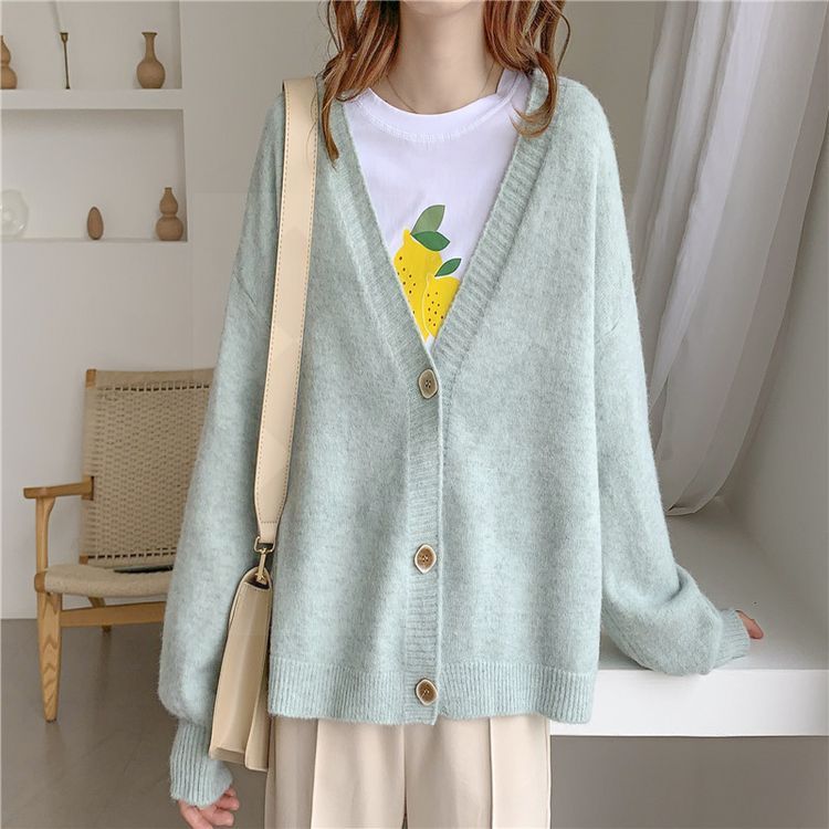 Women's Pastel Color Cardigan Women's Pastel Color Cardigan