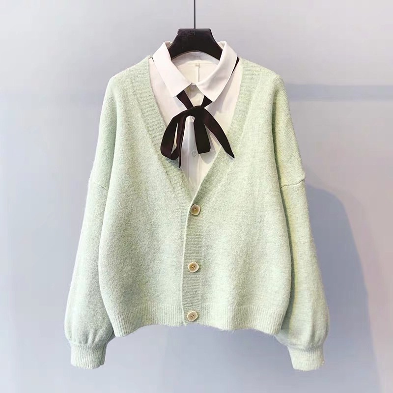 Women's Pastel Color Cardigan Women's Pastel Color Cardigan