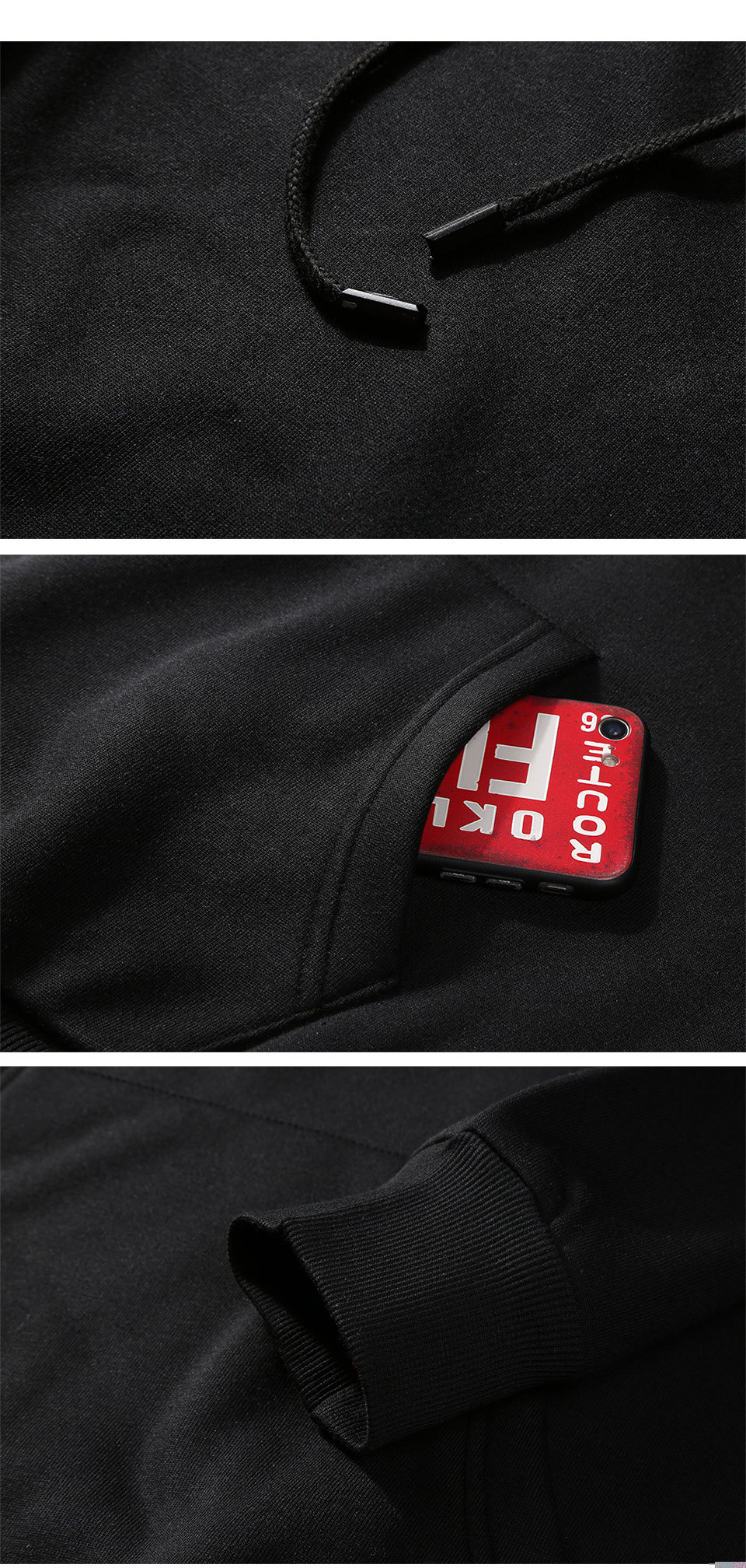 Men's Fleece Casual Hoodie