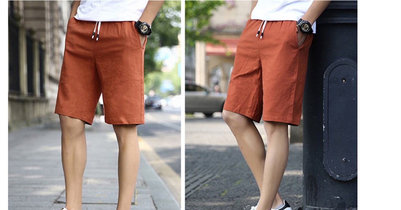Men's Linen Shorts