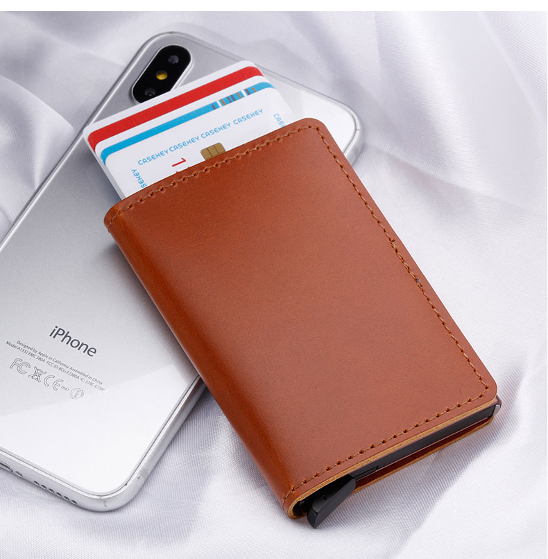 Men's RFID Protected Genuine Leather Wallet