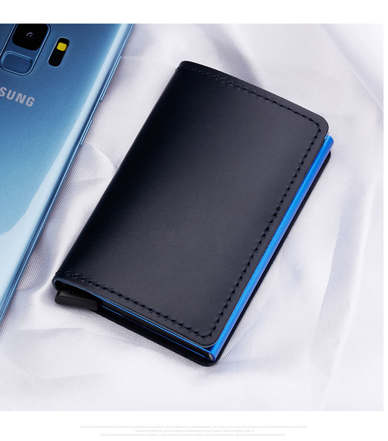 Men's RFID Protected Genuine Leather Wallet