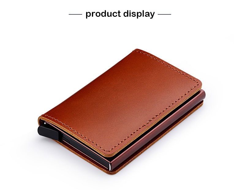 Men's RFID Protected Genuine Leather Wallet