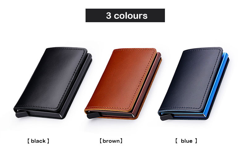 Men's RFID Protected Genuine Leather Wallet