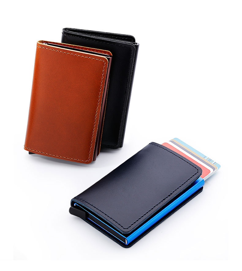 Men's RFID Protected Genuine Leather Wallet