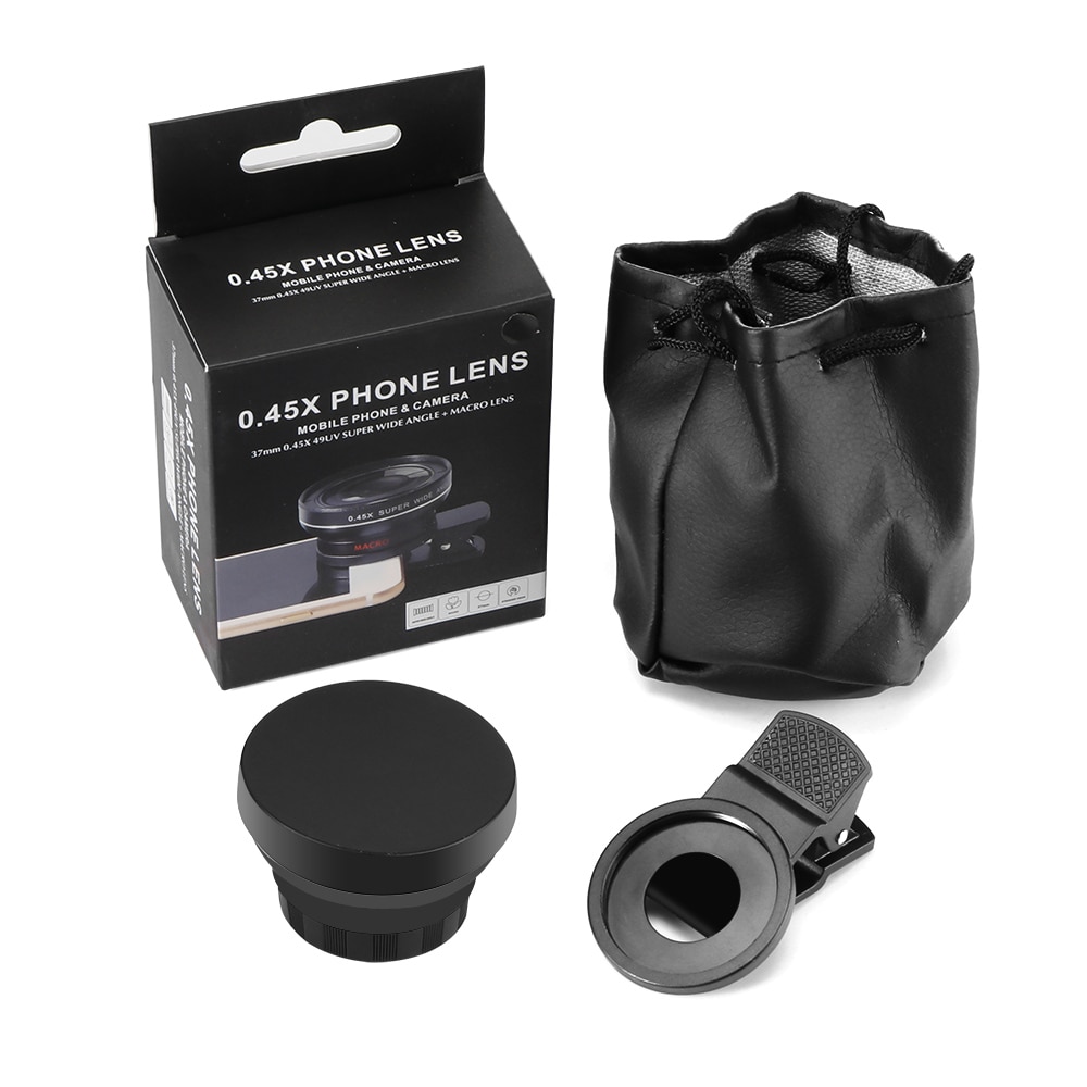 Universal Double Macro and Wide Angle Phone Lens Universal Double Macro and Wide Angle Phone Lens
