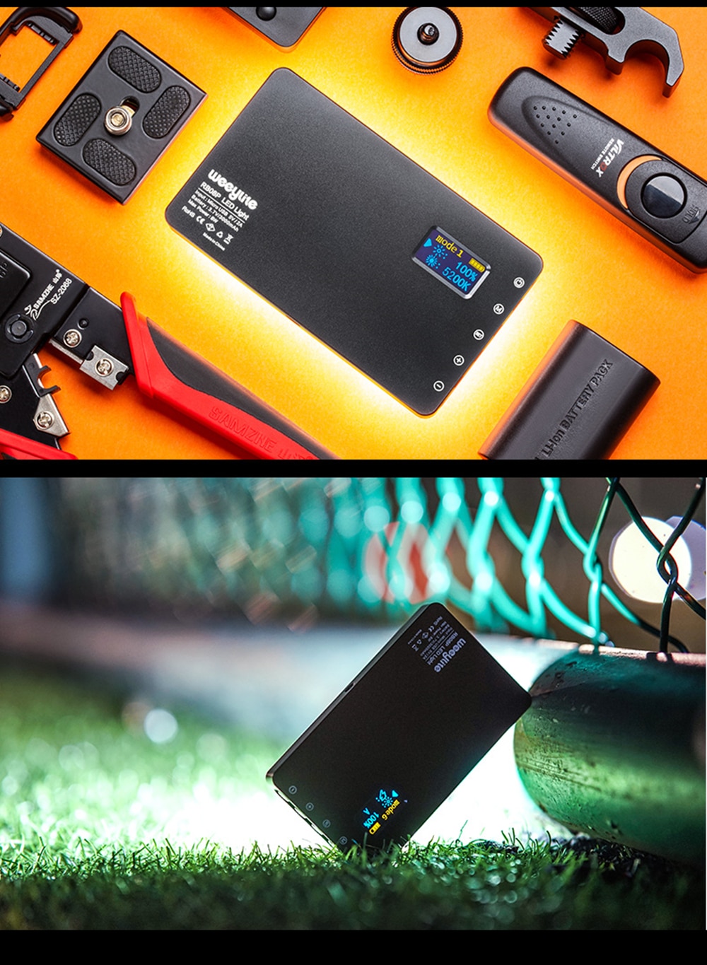 RGB LED Camera Light