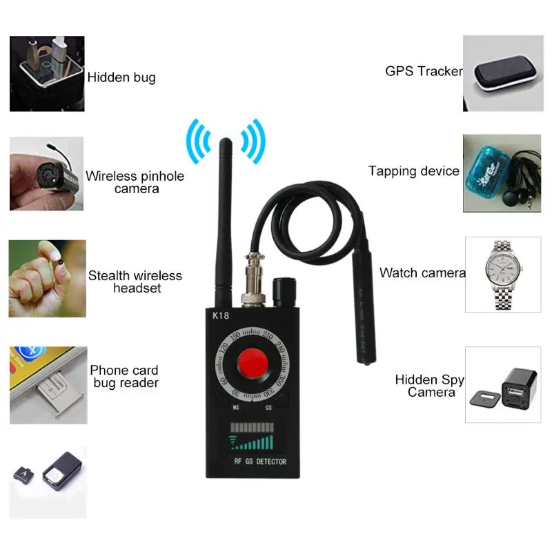 Anti-Spy Wireless Detector