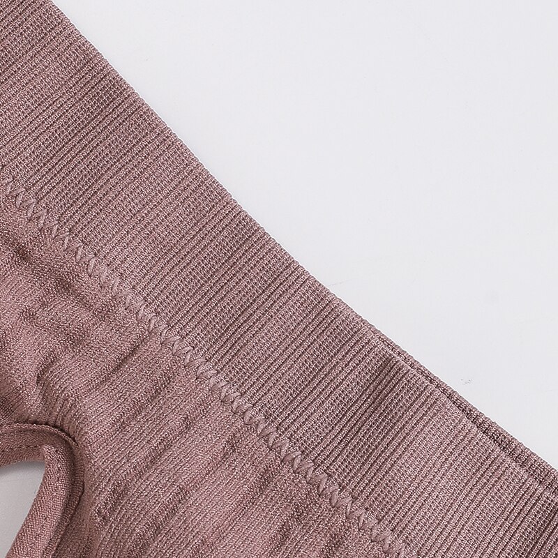 Women's Ribbed Fabric Seamless Bra